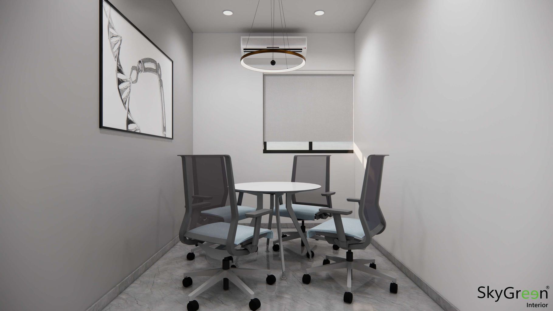 Pharma admin office floor designed by skygreen interior | homify