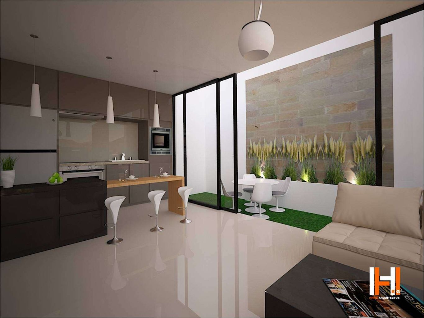 Proyecto casa residencial de una planta aguascalientes | homify