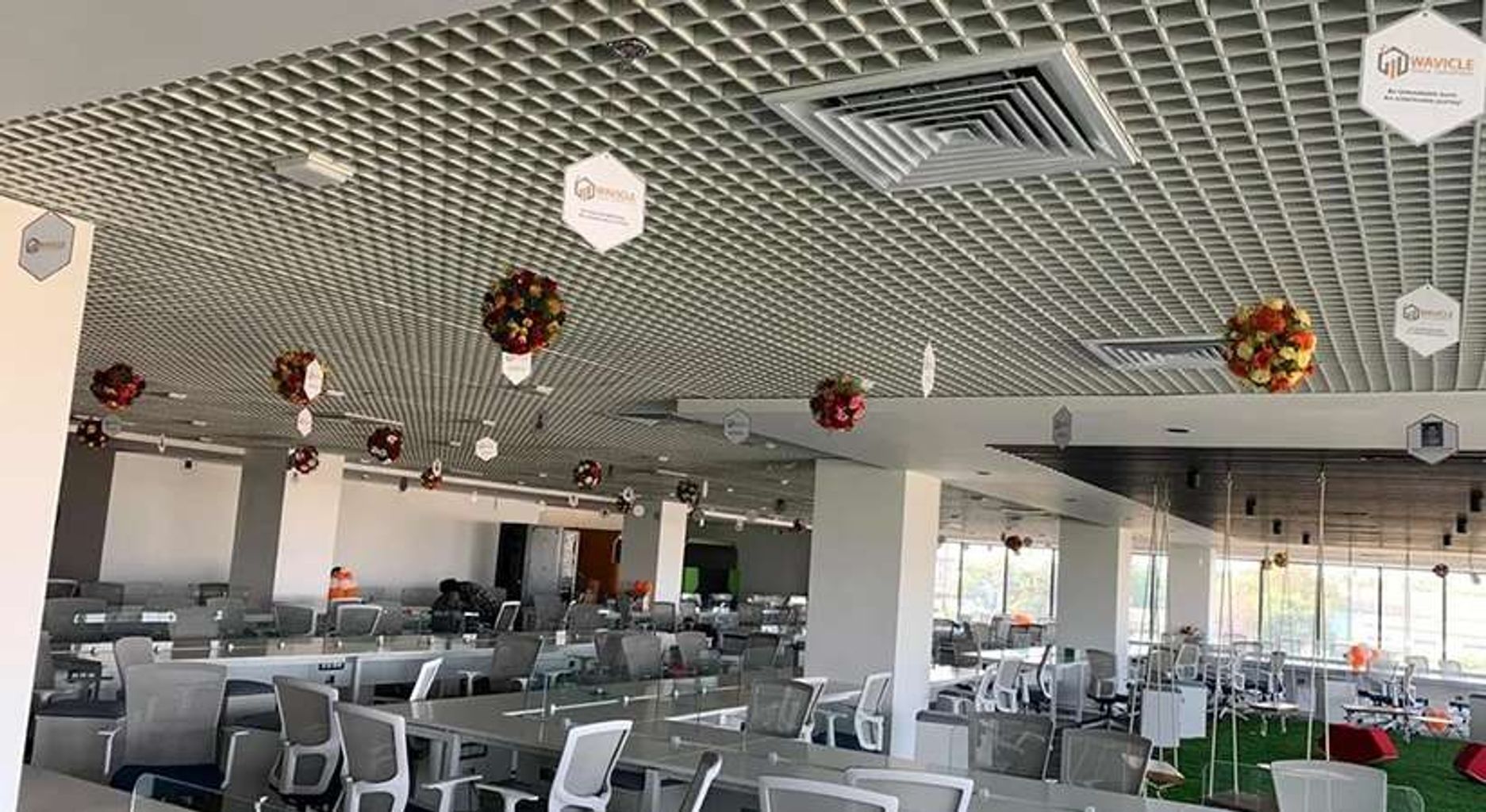 Openedge Ceiling Open cell ceiling design | homify