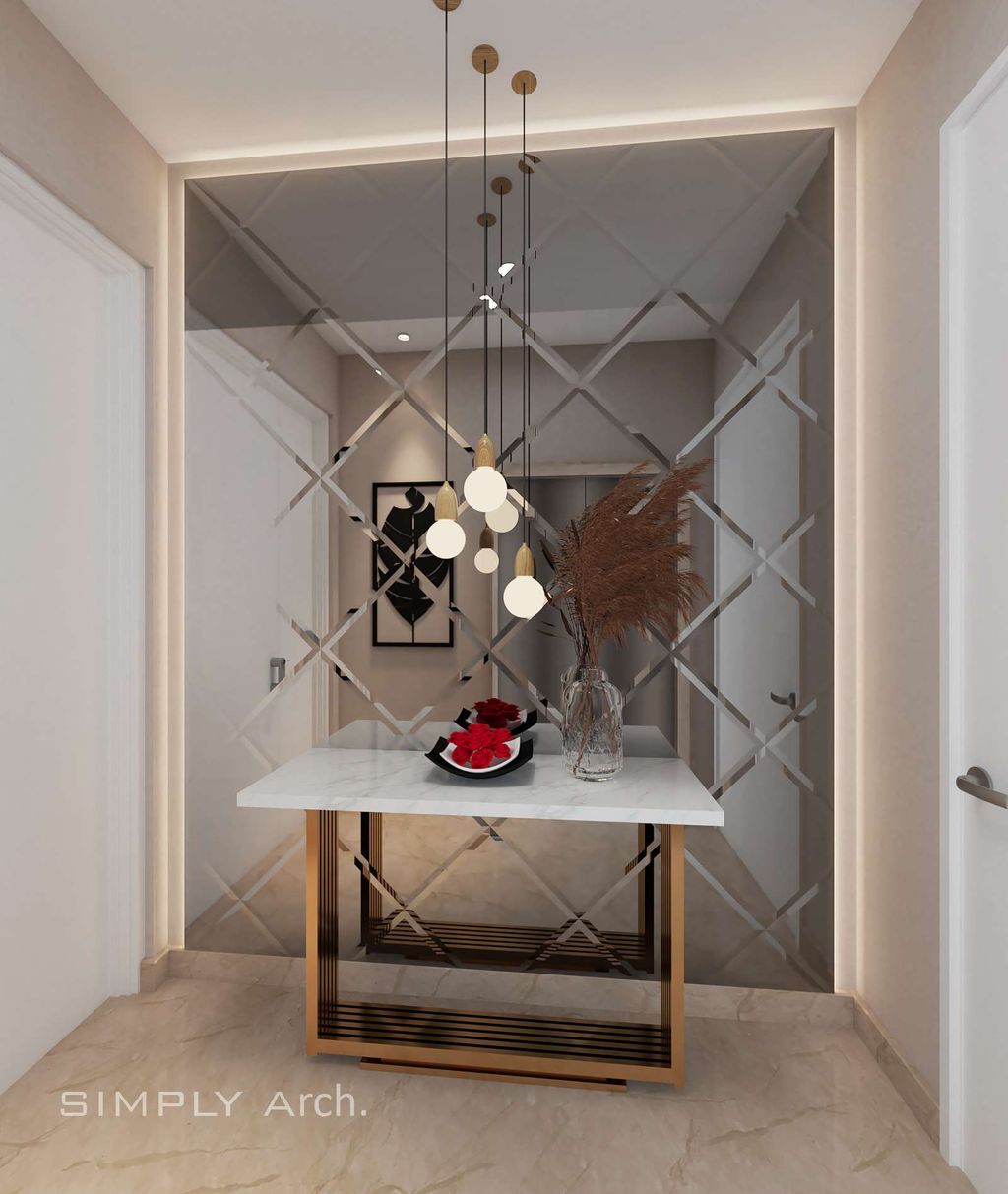 Private lift foyer | homify