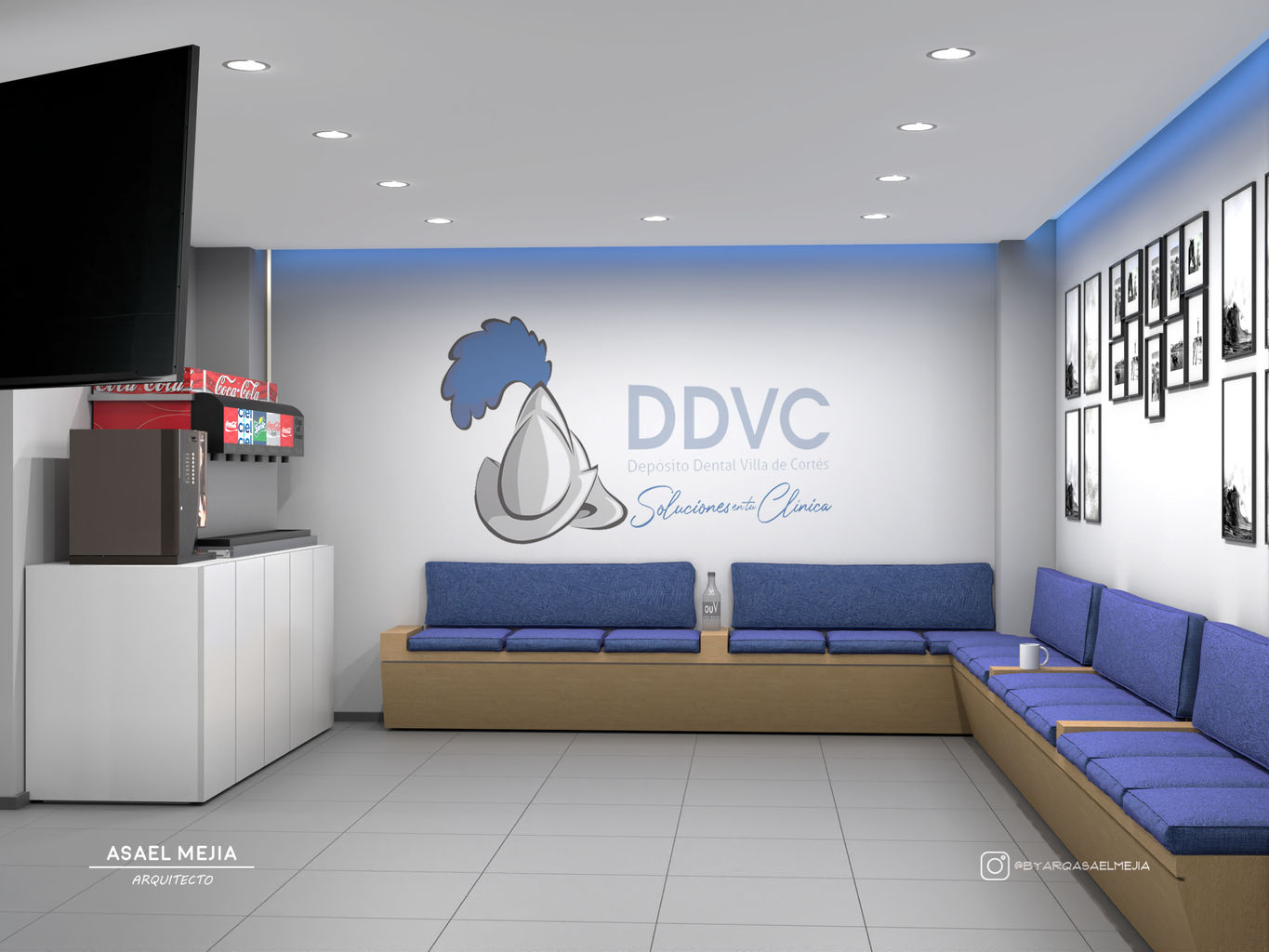 Proyecto | depósito dental villa de cortés | remodelación | calz. de