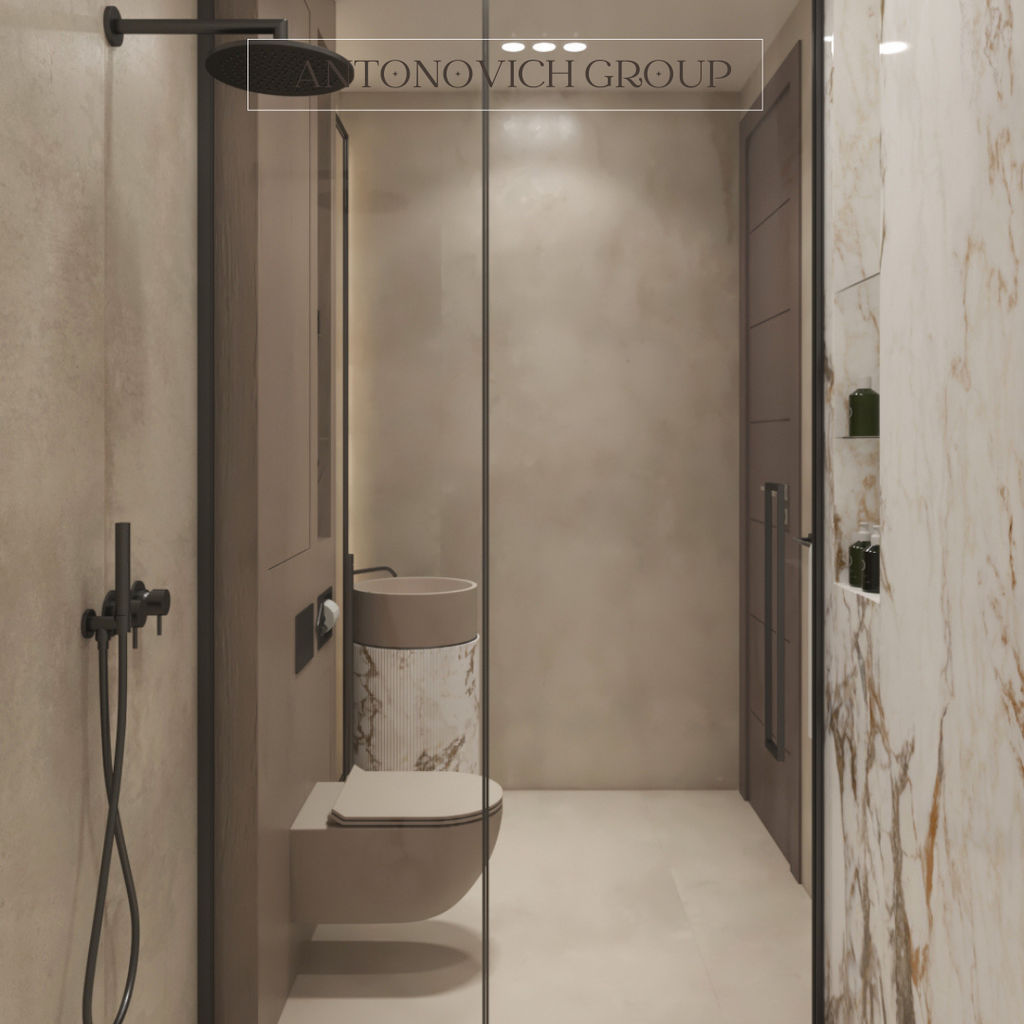 Modern bathroom interior design and sanitary solution | homify