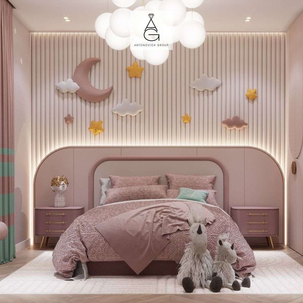 Expertise in kids bedroom interior design with pink theme | homify
