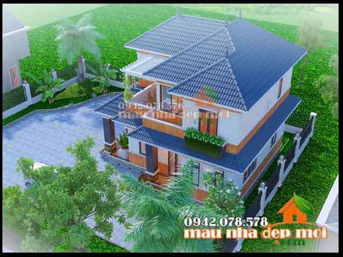 Xây biệt thự mini 2 tầng 100m2 sang trọng đẳng cấp với kinh phí chỉ từ 1  tỷ đồng BT129047