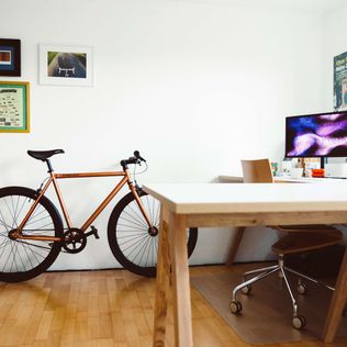 The Smart Desk Bike: Combining Fitness and Productivity