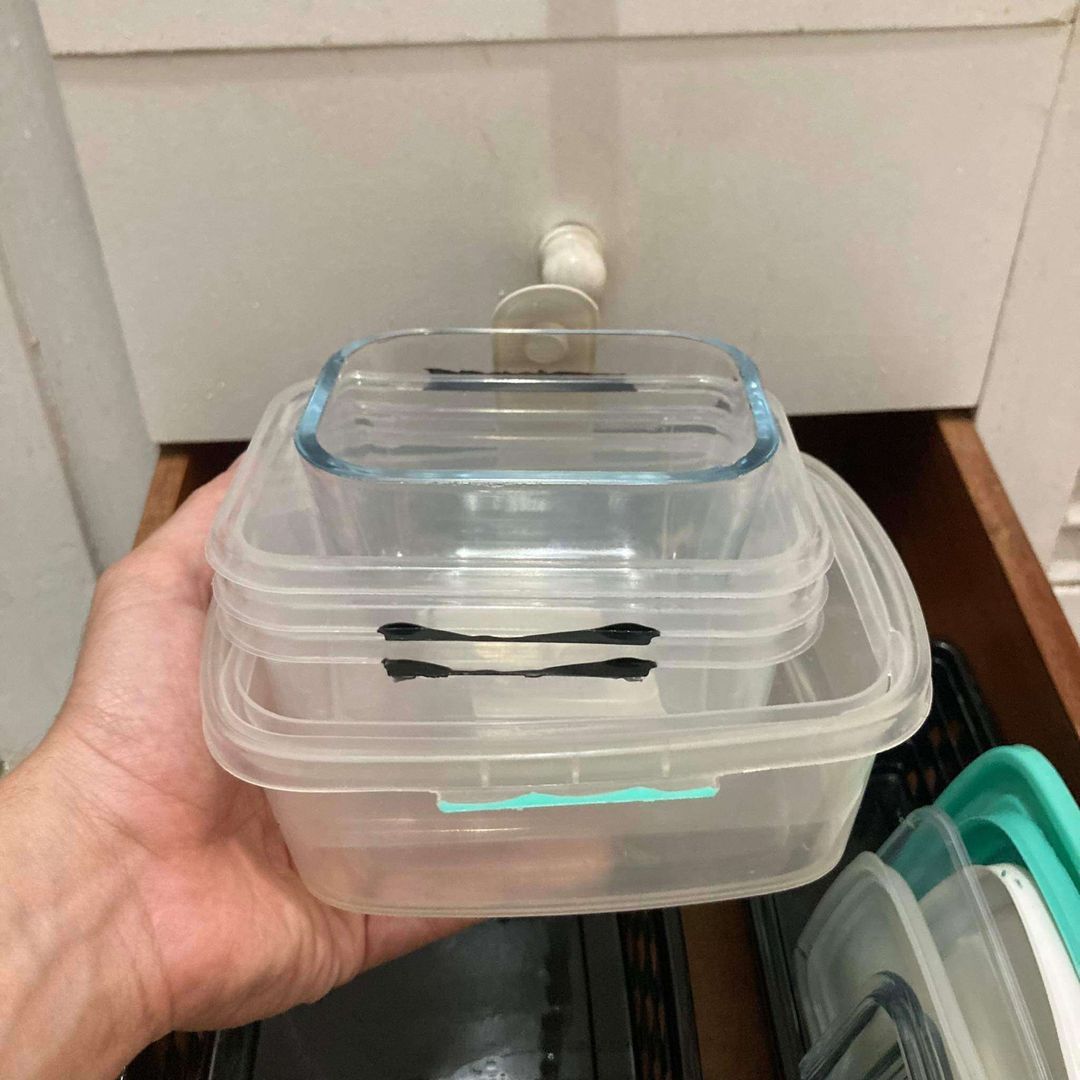 Organizzare Tupperware fai-da-te in 5 Step