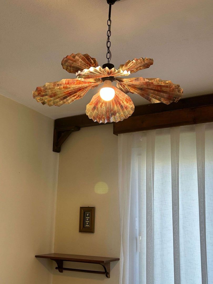  Papier-Lampenschirm basteln – in 8 einfachen Schritten 