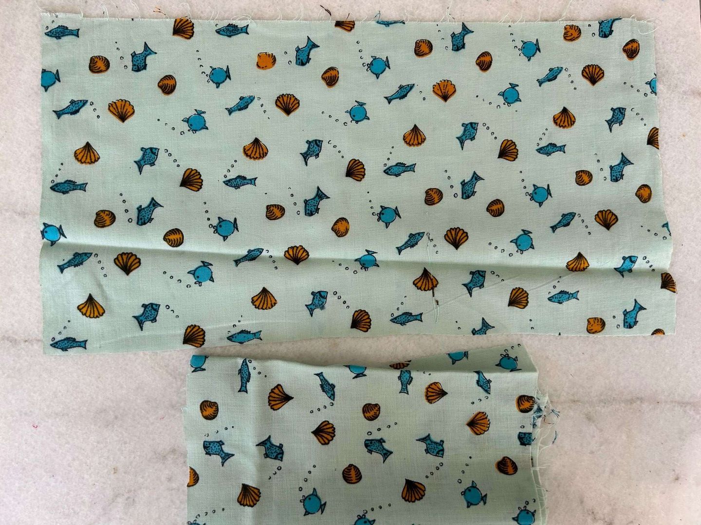 Adım 3: Desenli kumaşı kesin