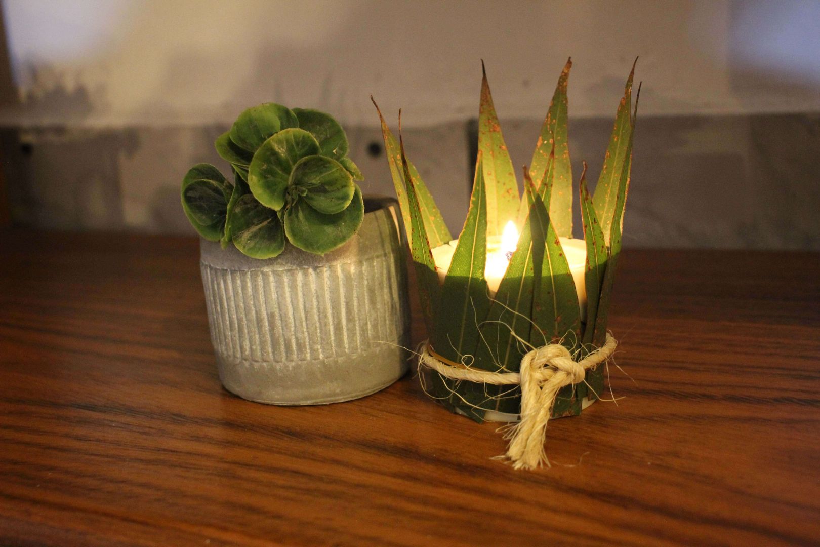 Haz una Vela Envuelta en Eucalipto DIY en 7 Sencillos Pasos homify