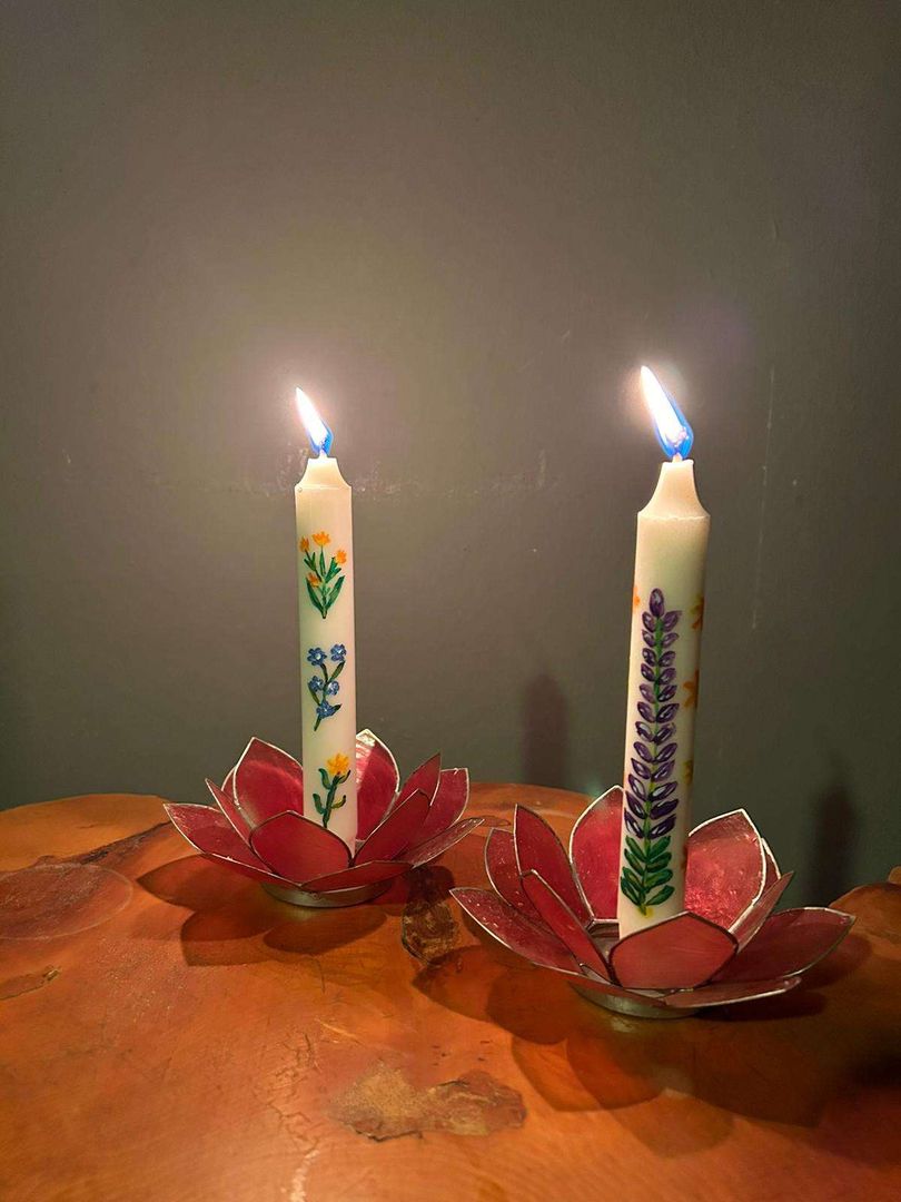 Adım 7: İşte mumları elle boyama yöntemi