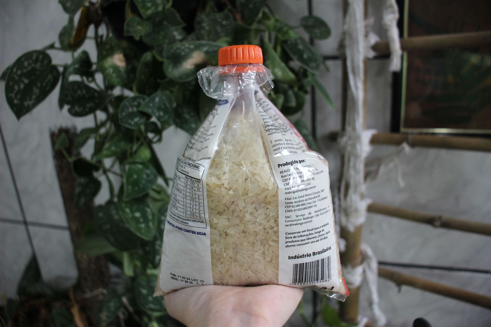 Ev yapımı sızdırmaz kilitli poşet hazır