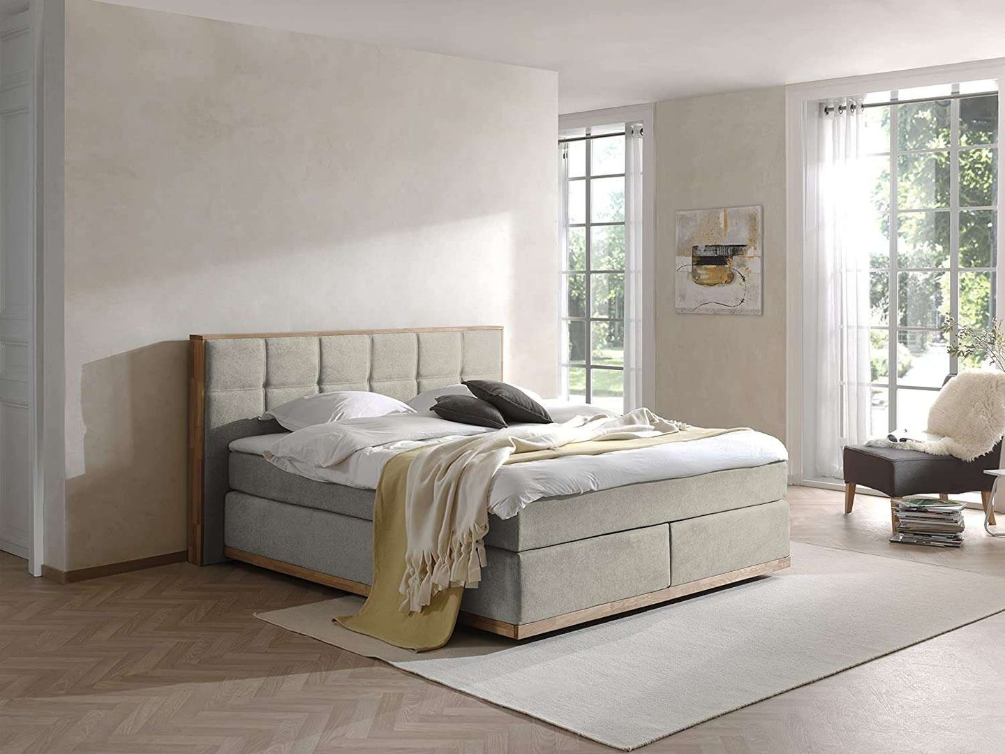 amazon products Press profile homify Master bedroom Furniture, Comfort, Window, Wood, Interior design, Bed frame, Fixture, Flooring, Floor, Shade