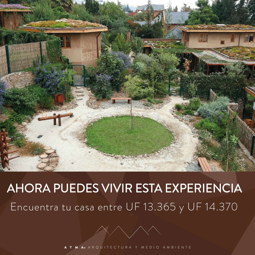CONDOMINIO LOS MAITENES AYMA Condominios Planta, Propiedad, Edificio, Árbol, lote de terreno, Diseño urbano, bioma, Casa, Césped, Paisaje
