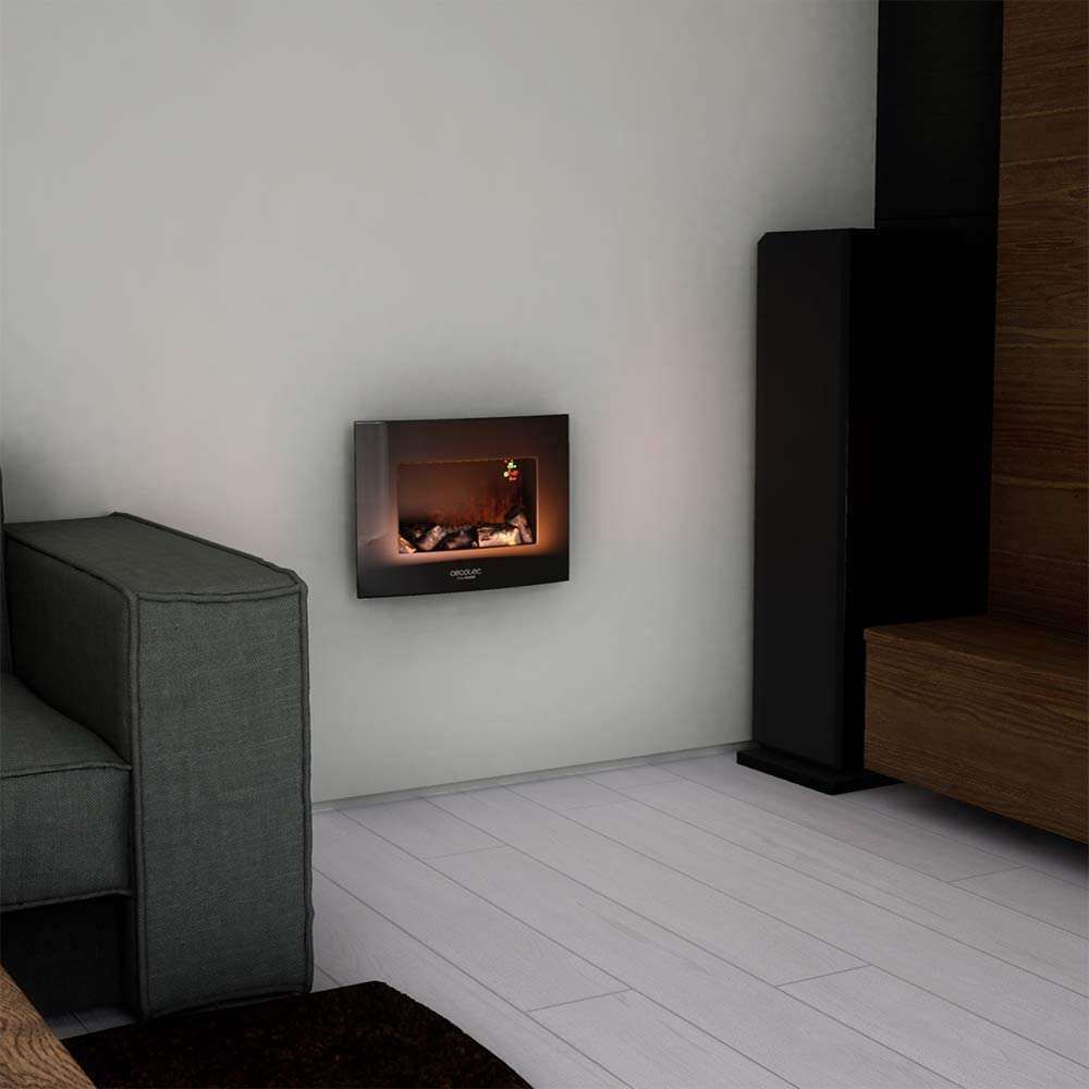 Cecotec Electric fireplace, Press profile homify Press profile homify Scandinavische woonkamers