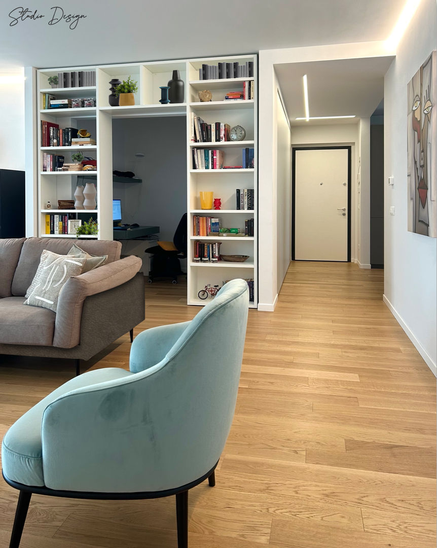 “Finalmente a Casa”: Il Raffinato Progetto di Studio Design per un ...