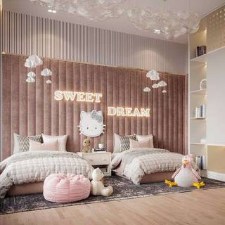 Hello Kitty Room Decorating - BEDROOM DESIGN IDEAS