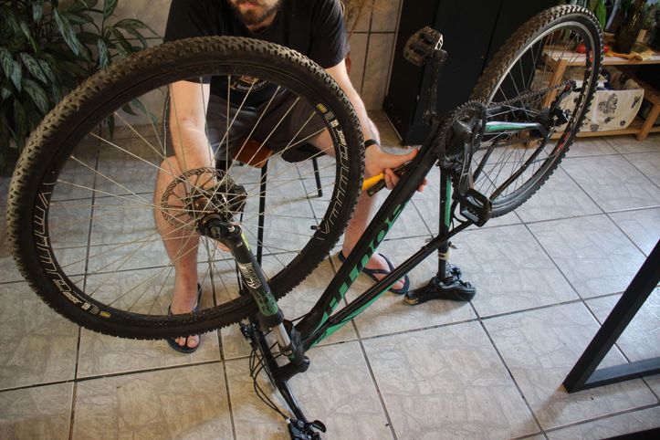 Diy bike best sale tire patch