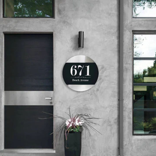 Recommendations on Choosing House Door Numbers | homify