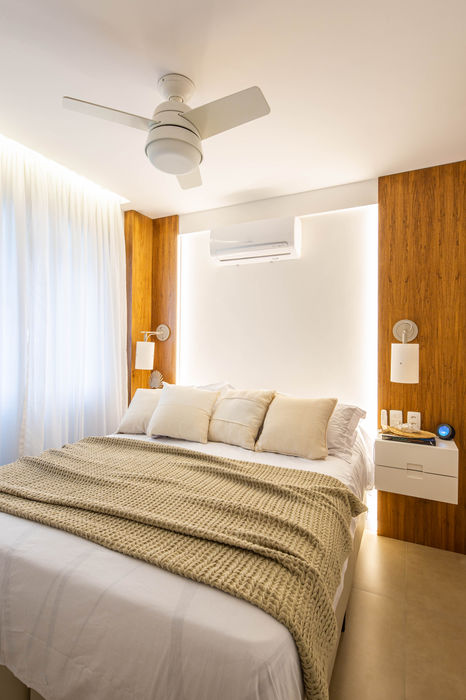 Suavidade e sofisticação: um refúgio aconchegante no quarto | homify