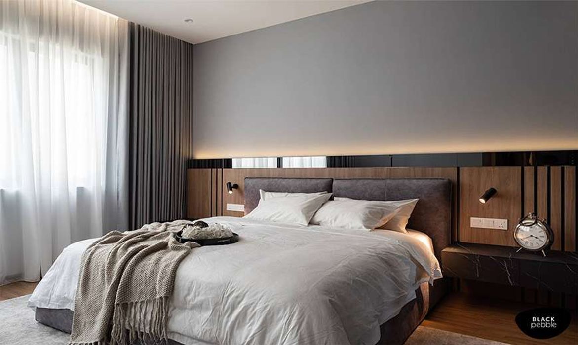 Luxury modern bedroom designs by black pebble—mangalore's premier ...