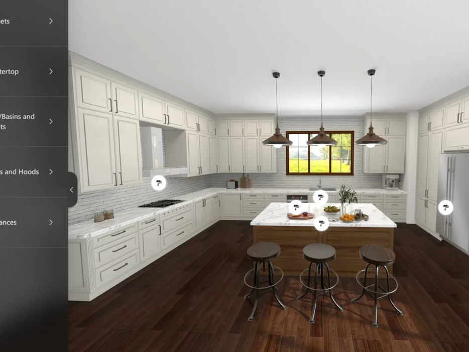 Small Space Coohom Home Office Schränke, Arbeitsplatte, Möbel, Tisch, Waschbecken, Küche, Holz, Innenarchitektur, Küchenherd, Bodenbelag