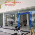 Aluminium kaca tempered bekas KAJENG JAYA KONTRAKTOR KACA TEMPERED BANGUNAN REKONDISI Prefabrik ev Property, Fixture, Interior design, Flooring, Floor, Automotive exterior, Door, Vehicle, Gas, Window