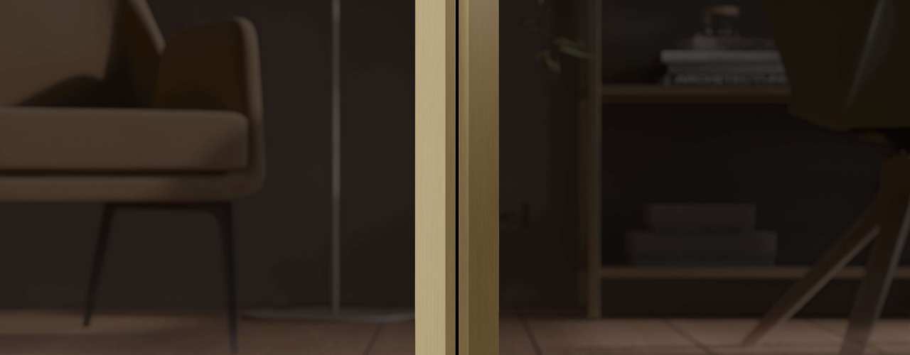 Gleittürsystem Facet - der edle Rahmen für eine stilvolle Einrichtung, raumplus raumplus Moderne Ankleidezimmer