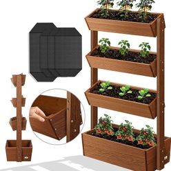 Raised bed with 4 levels, Press profile homify Press profile homify Nhà kho
