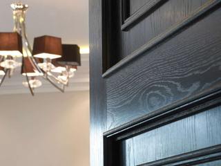 Black Painted Panel Door, Evolution Panels & Doors Ltd Evolution Panels & Doors Ltd Puertas interiores