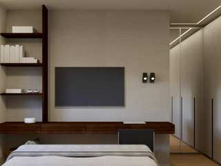 Dormitório Adulto , Origem Arquitetura + Interiores Origem Arquitetura + Interiores Small bedroom