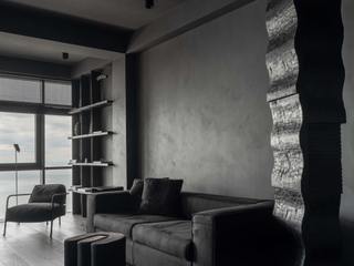 Квартира в Сочи 55м, Дизайн бюро Татьяны Алениной Дизайн бюро Татьяны Алениной Living room