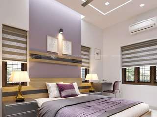 Stunning bedroom interior designs, Monnaie Interiors Pvt Ltd Monnaie Interiors Pvt Ltd 主寝室