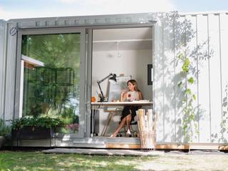 EA20250317-23593 Press profile homify Passive house Shade, Outdoor Structure, Shipping container, Houseplant, Flowerpot, Outdoor Table, Outdoor furniture, Garden buildings