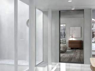 Villa con giardino e piscina PLAN B studio Master bedroom Edificio, Casa, camera da letto, camera, terrazza, villa, progetto