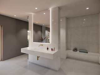Marmorbad, SW retail + interior Design SW retail + interior Design 浴室