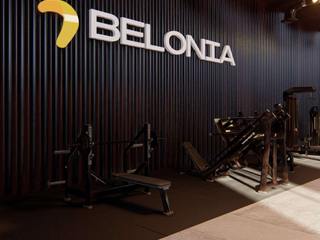 Academia Belonia, D20 Studio de Arquitetura D20 Studio de Arquitetura Industrial style gym