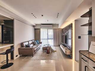 Residence 018, 裊裊設計 KATE CHANG DESIGN STUDIO 裊裊設計 KATE CHANG DESIGN STUDIO Living room