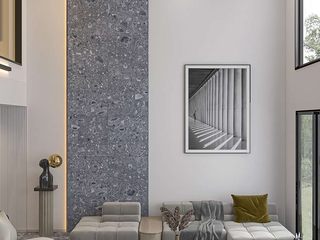 Introducing Terrazzo Tiles by Royale Stones, Royale Stones Limited Royale Stones Limited Столовая комната в стиле модерн Плитка