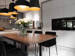 Nowe wnętrze domu z lat 50-tych, Viva Design - projektowanie wnętrz Viva Design - projektowanie wnętrz Small kitchens