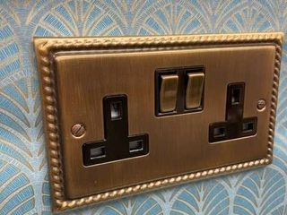 Brass Sockets and Switches, Socket Store Socket Store Living room
