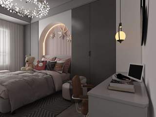 Ferhan bey_ Villa tasarımı, 50GR Mimarlık 50GR Mimarlık Phòng ngủ bé gái