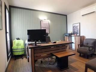 Moodilev's Modular Prefabricated Office Project, Moodilev İnşaat Çelik Yapı Mimarlık Mühendislik Ltd. Şti. Moodilev İnşaat Çelik Yapı Mimarlık Mühendislik Ltd. Şti. Prefabrik ev