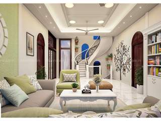 Living Room Goals: Stunning Interiors... , Monnaie Architects & Interiors Monnaie Architects & Interiors 모던스타일 거실