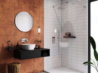 Nowy projekt łazienki od Luxum , Luxum Luxum モダンスタイルの お風呂