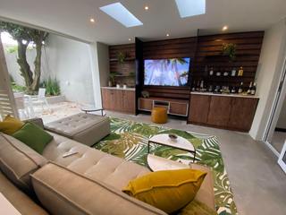 Turnkey Renovations , CS DESIGN CS DESIGN Eclectic style living room