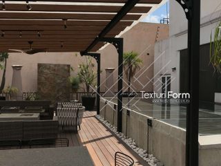 Pérgola TexturiForm Acero, Pérgolas & Terrazas Pérgolas & Terrazas Balcon, Veranda & Terrasse modernes