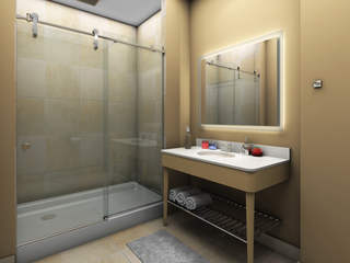 Material Estimation for Bathroom Products Manufacturer, Hitech CADD Services Hitech CADD Services Modern bathroom
