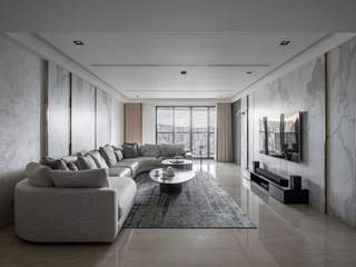 珏意詩章, 雅群空間設計 雅群空間設計 Modern living room