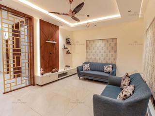 Transform Your Home with Our Professional Living Room Interior Design Services., Monnaie Interiors Pvt Ltd Monnaie Interiors Pvt Ltd Modern Oturma Odası