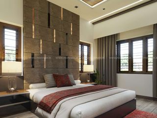 Master Bedroom Interior Design, Monnaie Interiors Pvt Ltd Monnaie Interiors Pvt Ltd Kamar tidur utama